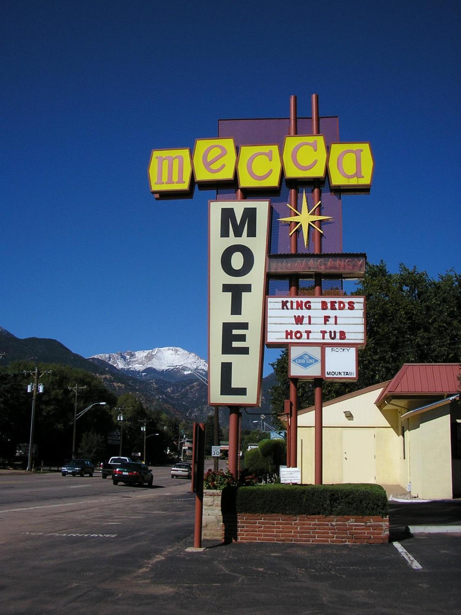 Mecca Motel 科罗拉多斯普林斯 外观 照片