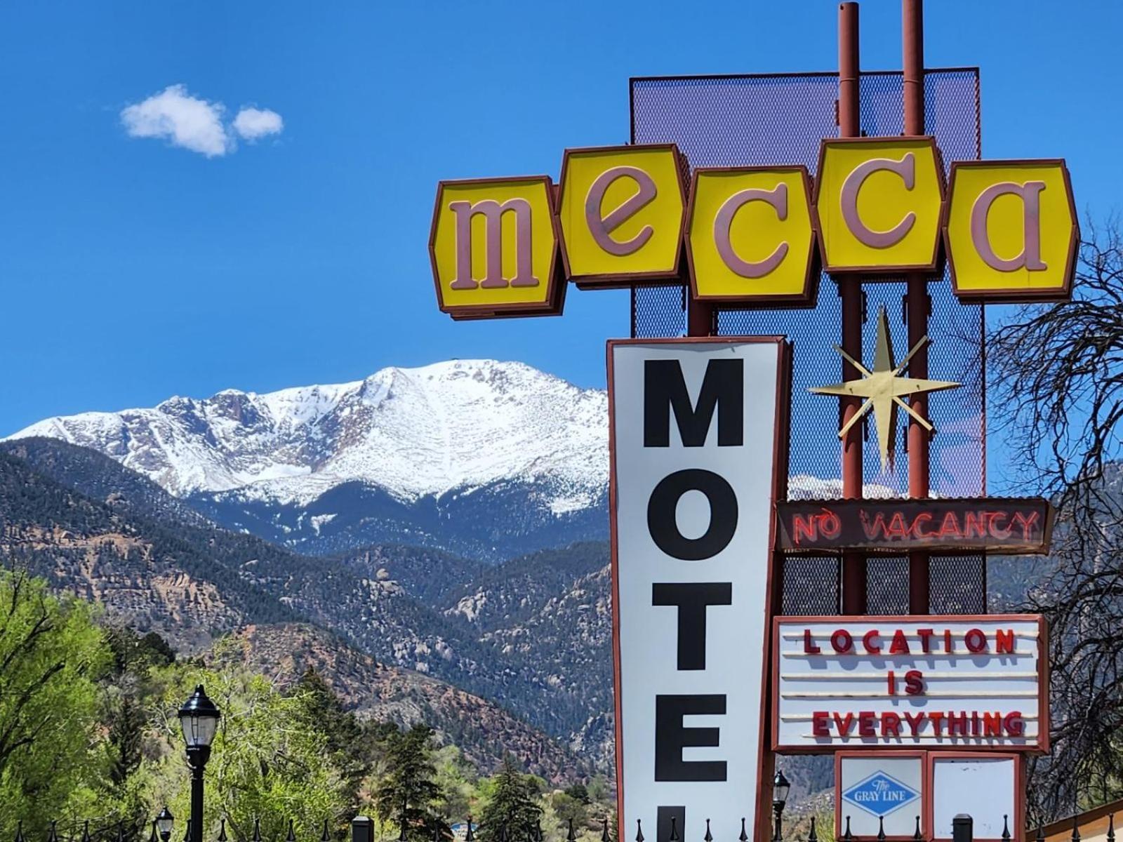 Mecca Motel 科罗拉多斯普林斯 外观 照片